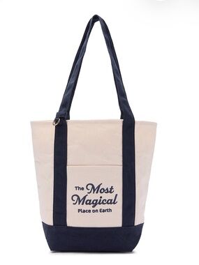 NEW Walt Disney World mini canvas tote bag